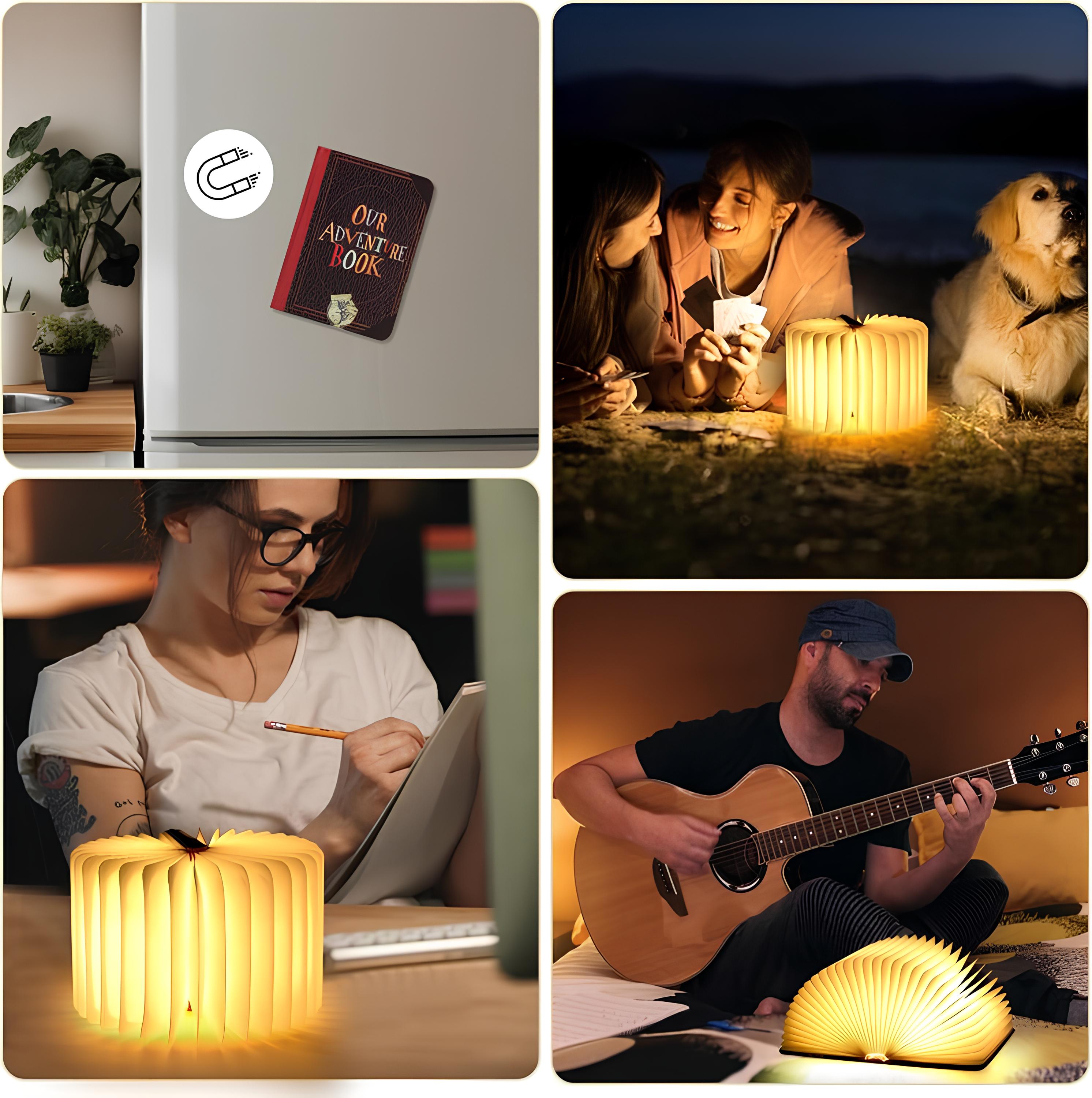 Magical Book Lamp