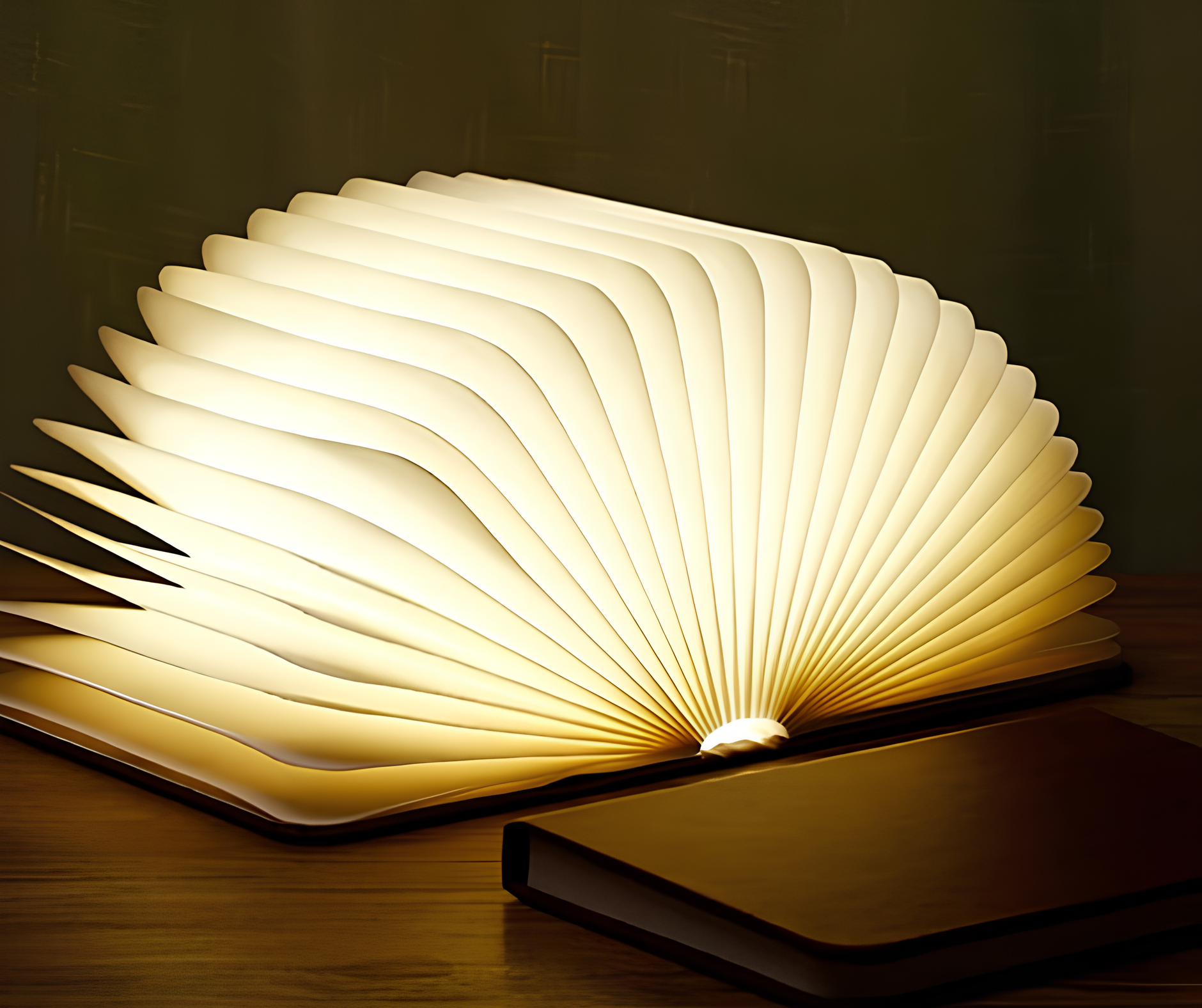 Magical Book Lamp